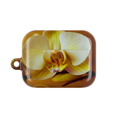 Earbud Case Cover – Amber Orchid