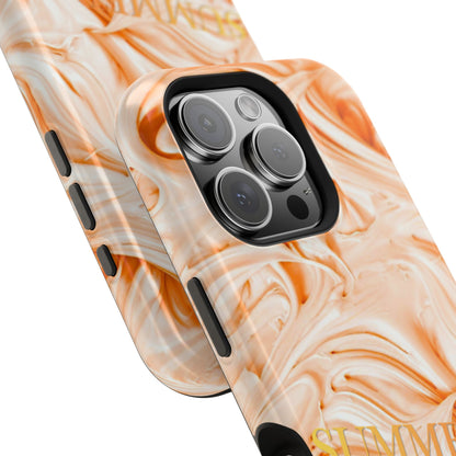 Impact-Resistant Phone Case – Peach Sorbet