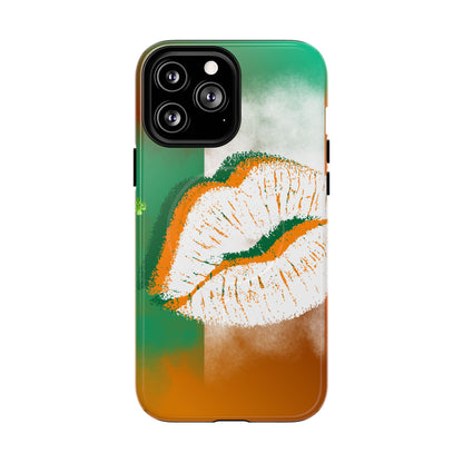 Dual-Layer Phone Case – Irish Lip St. Patrick’s Day Design