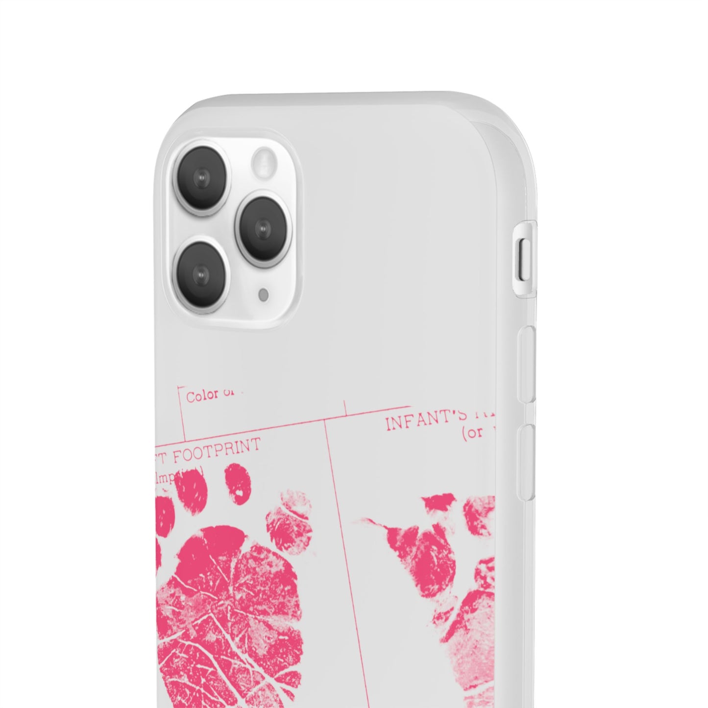 Flexi Case – Mom’s Little Pink Footprints