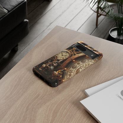 Protective Phone Case – Clockwork Cottontail