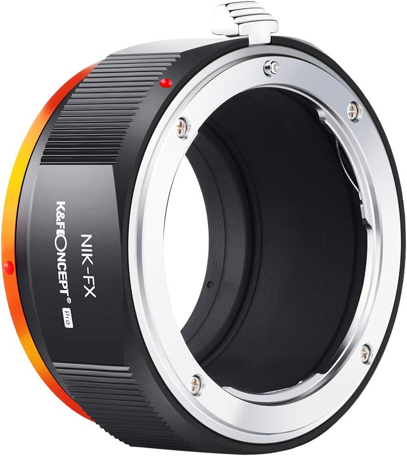 Lens Mount Adapter for AI/F Mount Lens to Fujifilm X Series Mirrorless FX Mount Camera Adapter with Matting Varnish Design for Fuji XT2 XT20 XE3 XT1 X-T2