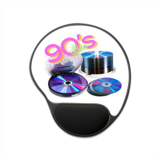 Ergonomic Mouse Pad with Wrist Rest – 90s Spin