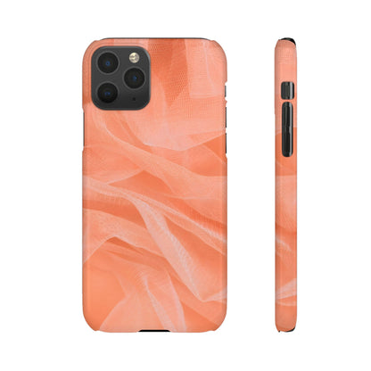 Snap Phone Case – Coral Veil