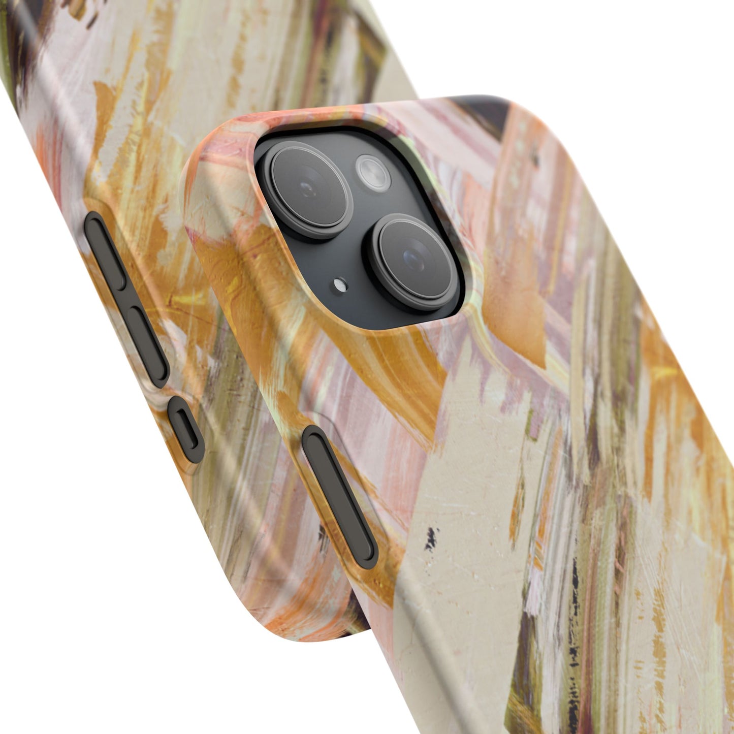Snap Phone Case – Brush & Bronze