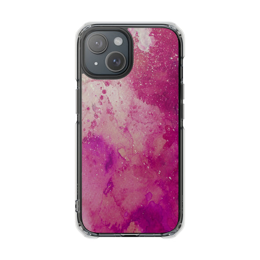 Clear Magnetic Phone Case – Spilled Wine