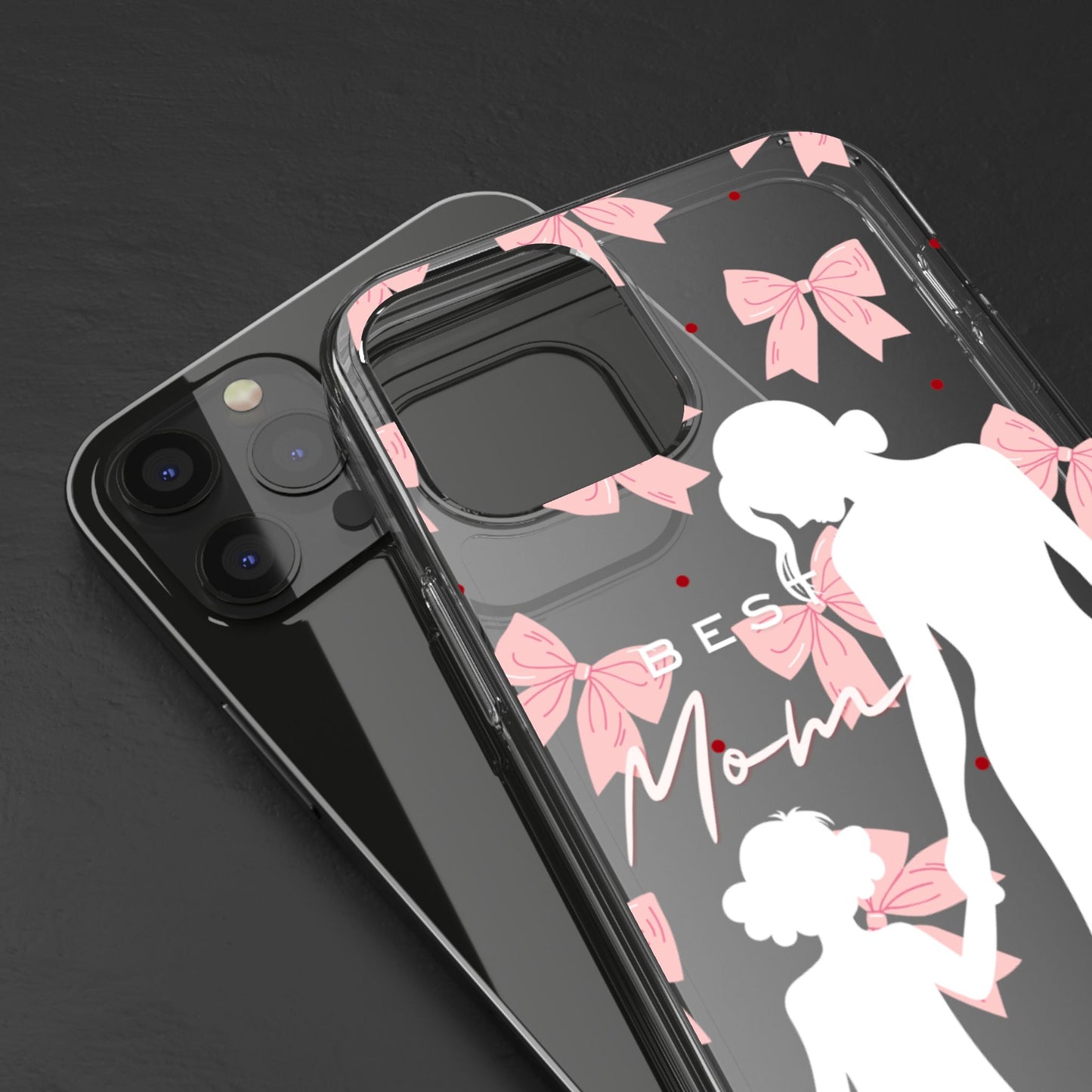 Clear Phone Case – Best Mom: My Little Girl