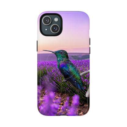 Protective Magnetic Phone Case – Hummingbird Reverie