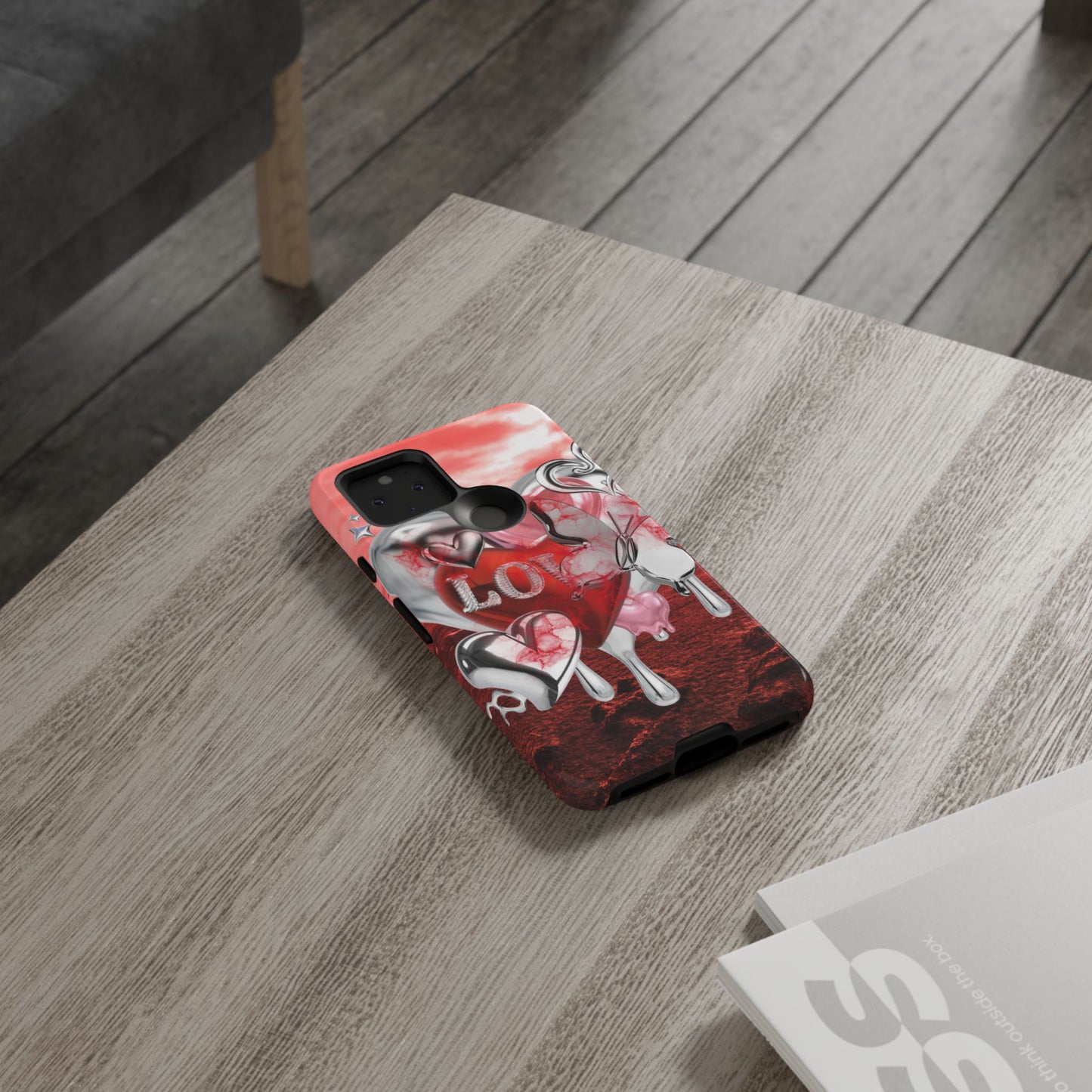 Protective Phone Case – Chrome Love