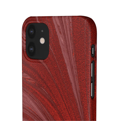 Snap Phone Case – Crimson Current