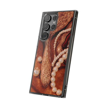 Clear Phone Case – Bronze Vanity