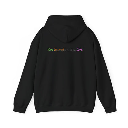Pullover Hoodie – 215 Connected Logo Heavy Blend Comfort