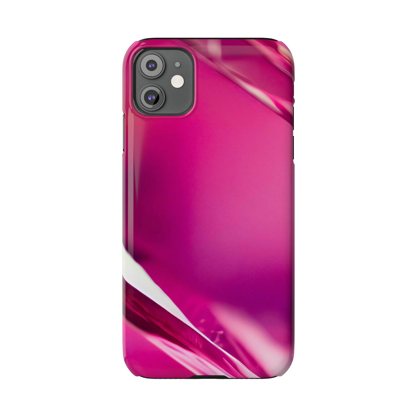Slim Phone Case – Magenta Motion