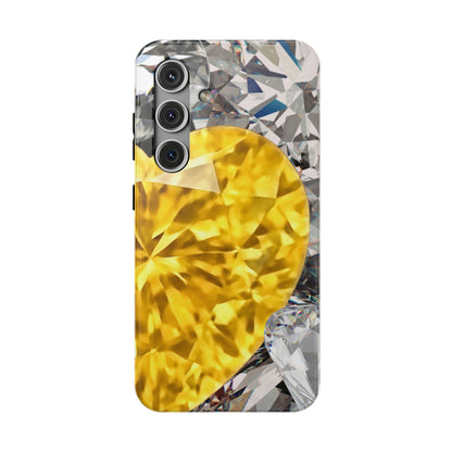 Impact-Resistant Phone Case – Heart of Gold