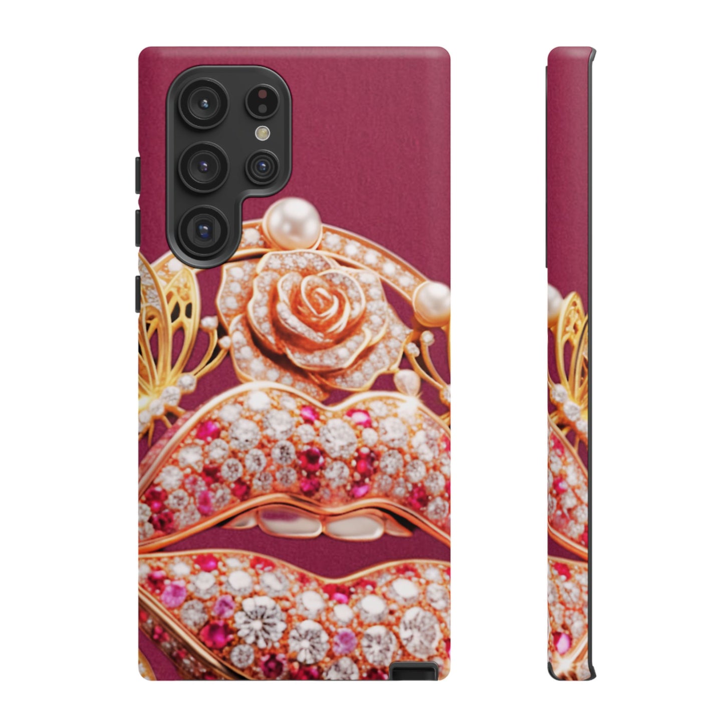 Protective Phone Case – Kiss of Gold