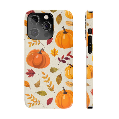 Slim Phone Case – Falling for Pumpkin