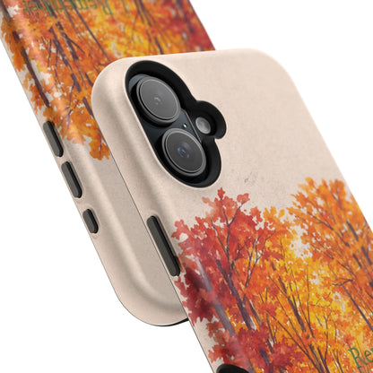 Wireless-Charging Compatible Case – Autumn Remembered – Compatible with iPhone 13–17 & Samsung Galaxy S25–S26 Series