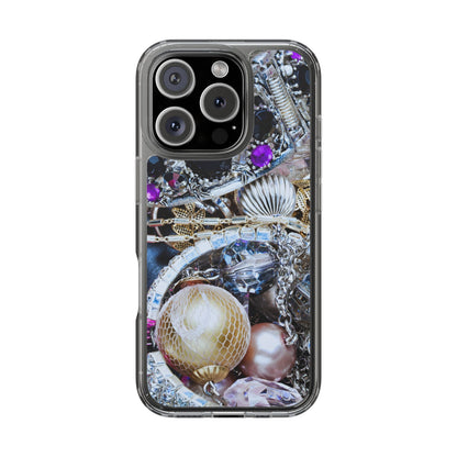 Clear Phone Case – Chrome Jewel