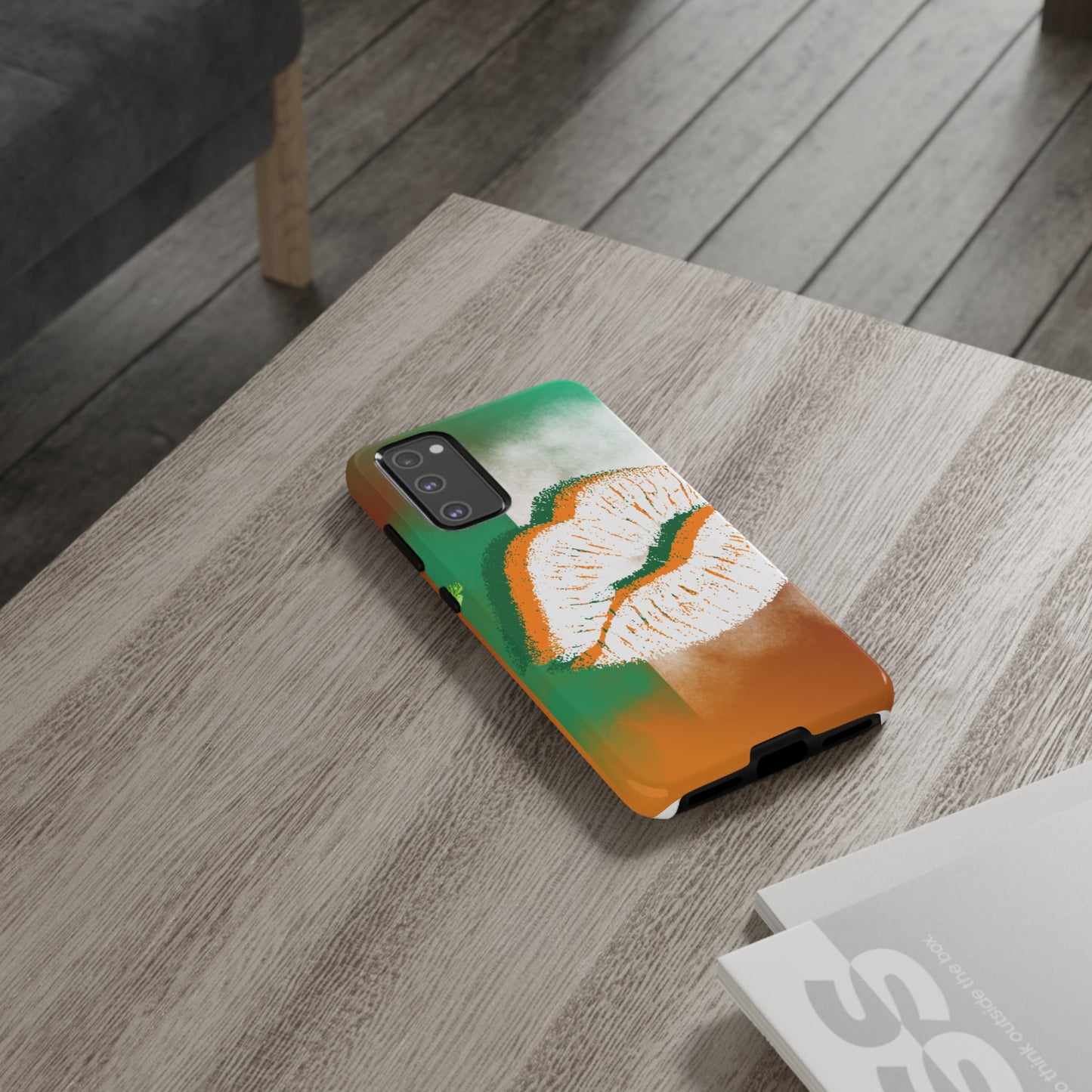 Protective Phone Case – Irish Lip