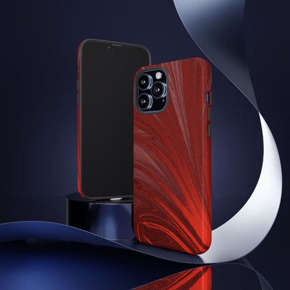 Protective Phone Case – Crimson Current