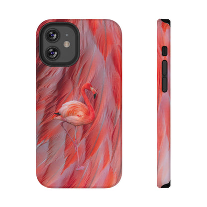 Impact-Resistant Phone Case – Scarlet Plume
