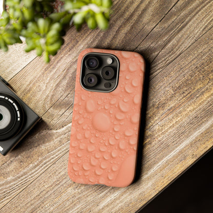 Protective Phone Case – Apricot Rain