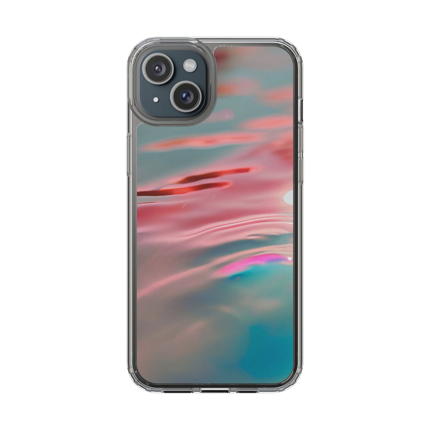 Clear Phone Case – Liquid Sunset