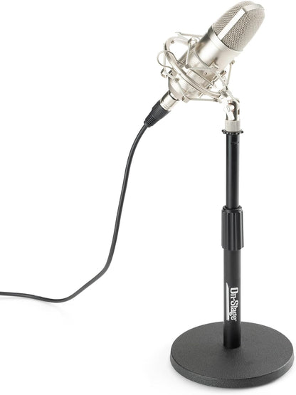 On-Stage - (DS7200B) Desktop Microphone Stand (Black)