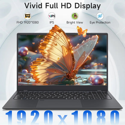 Laptop ,Gaming Laptop 15.6 FHD , AMD Ryzen 7 5825U, 32GB RAM, 1TB SSD, Windows 11PRO, Graphite, Backlit KB, Gray