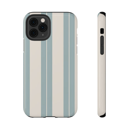 Impact-Resistant Phone Case – Coastal Stripe