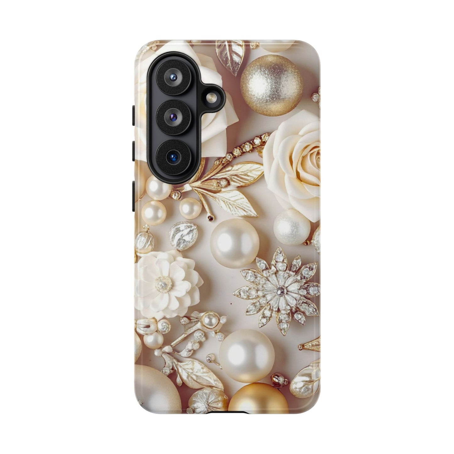 Protective Phone Case – Ivory Opulence