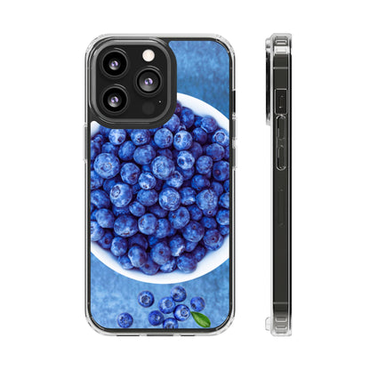 Clear Magnetic Phone Case – Chilled Blueberries