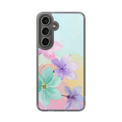 Clear Phone Case – Water Petal