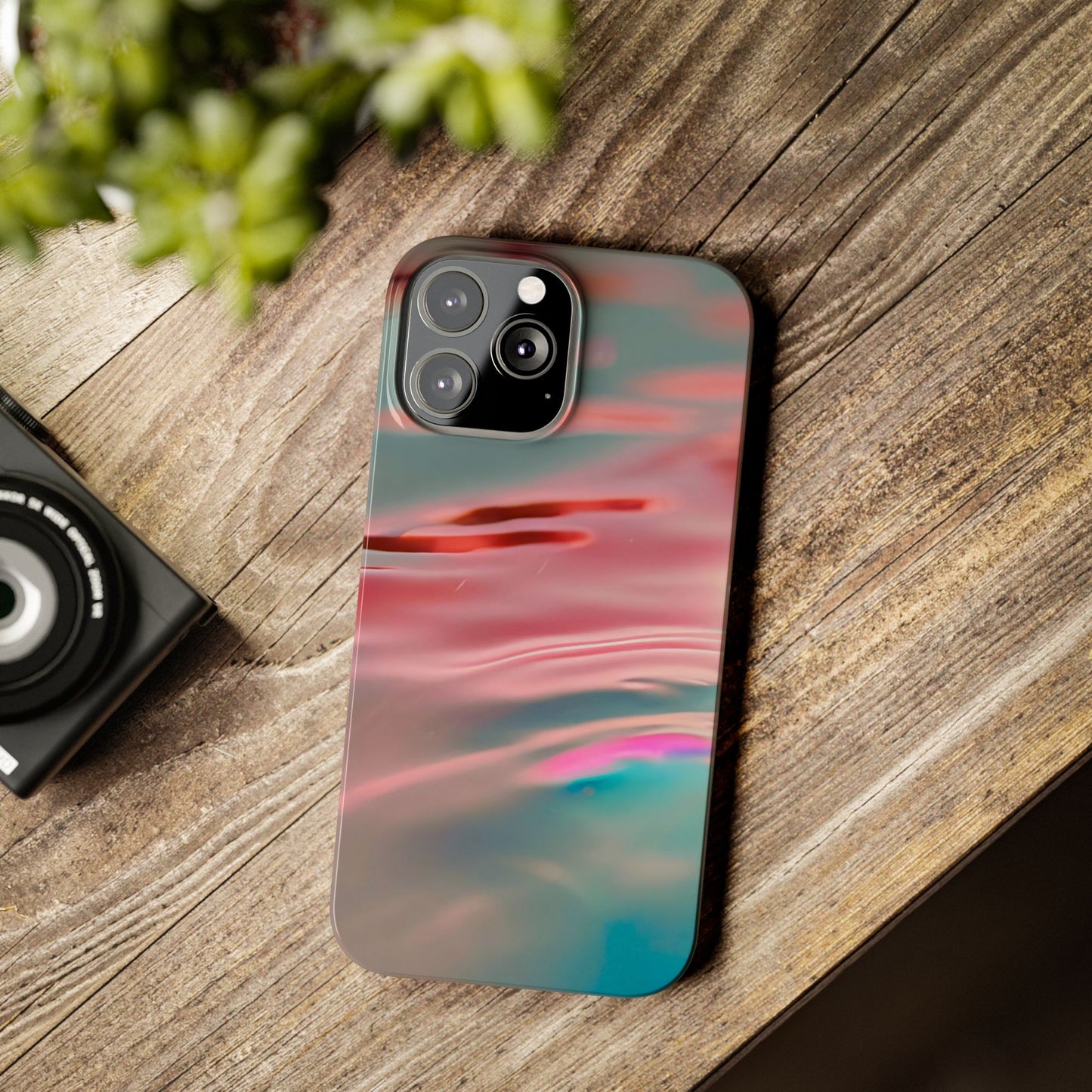 Slim Phone Case – Liquid Sunset