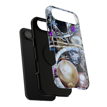 Impact-Resistant Phone Case – Chrome Jewel