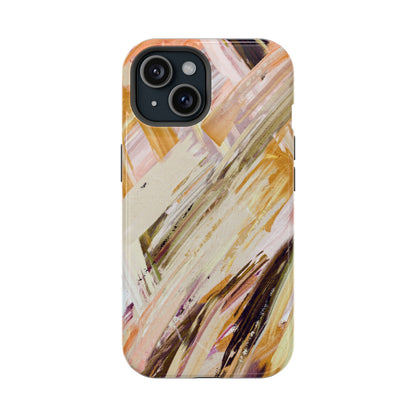 Wireless-Charging Compatible Case – Brush & Bronze