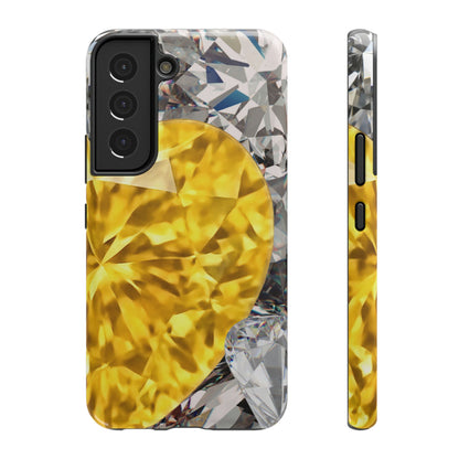 Impact-Resistant Phone Case – Heart of Gold
