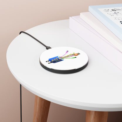 Wireless Charger – 215 Connected Logo 10W Charging Pad