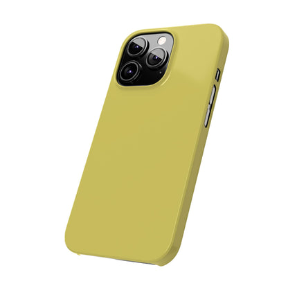 Slim Phone Case – Cornfield Gold – Compatible with iPhone 11–17 Series