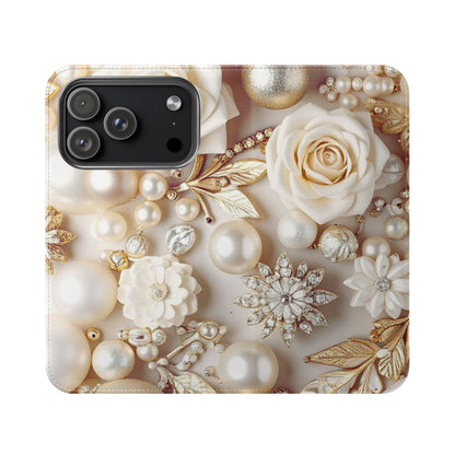 Flip Case – Ivory Opulence
