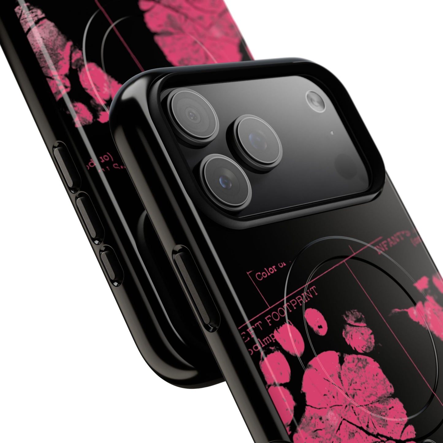 Protective Magnetic Phone Case – Mom’s Little Pink Footprints