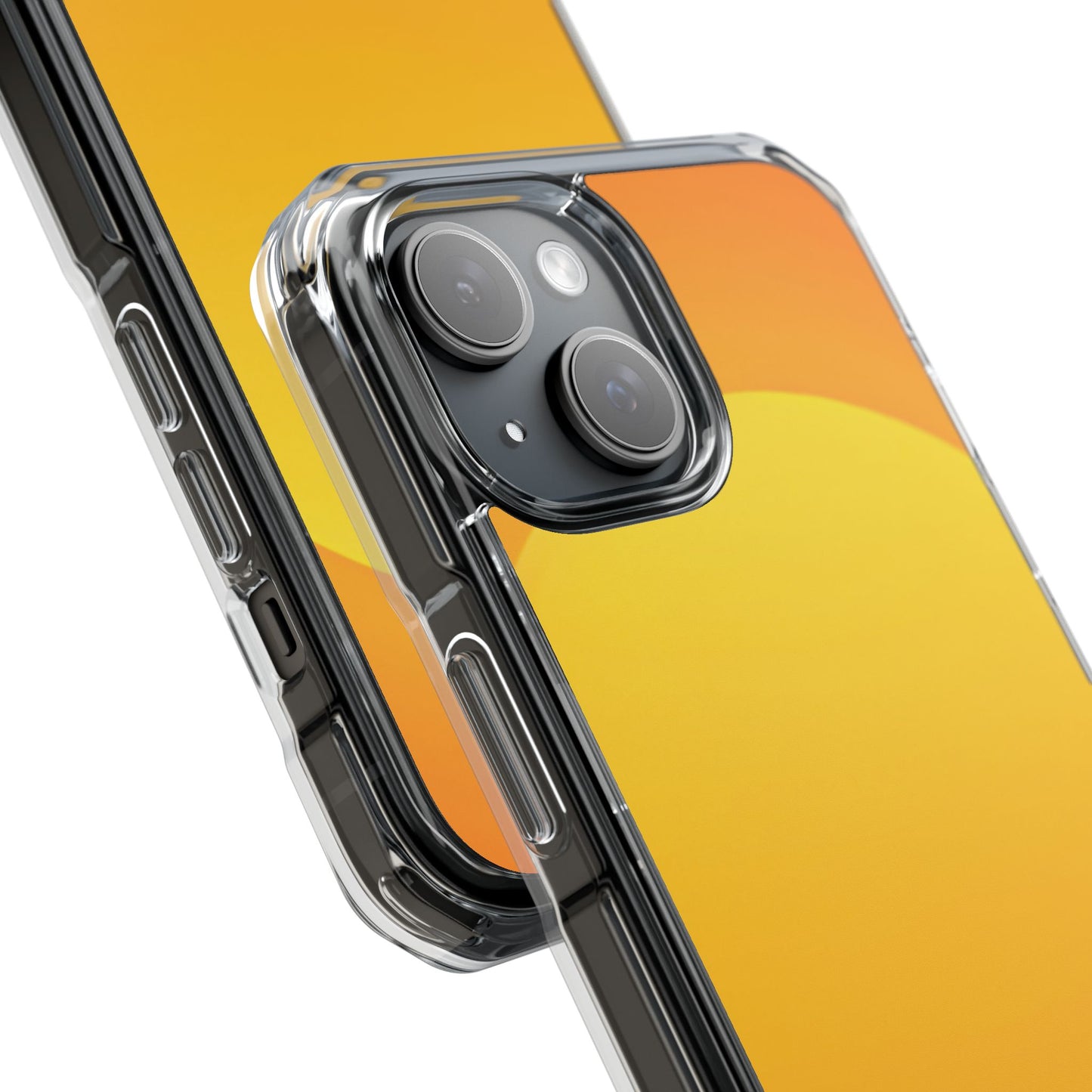 Clear Magnetic Phone Case — Desert Sunrise