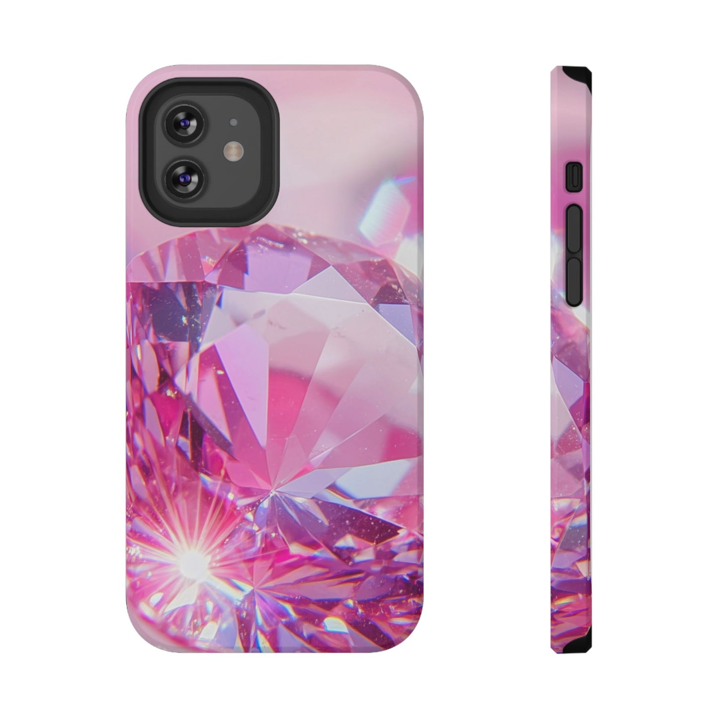 Impact-Resistant Phone Case – Pink Ice