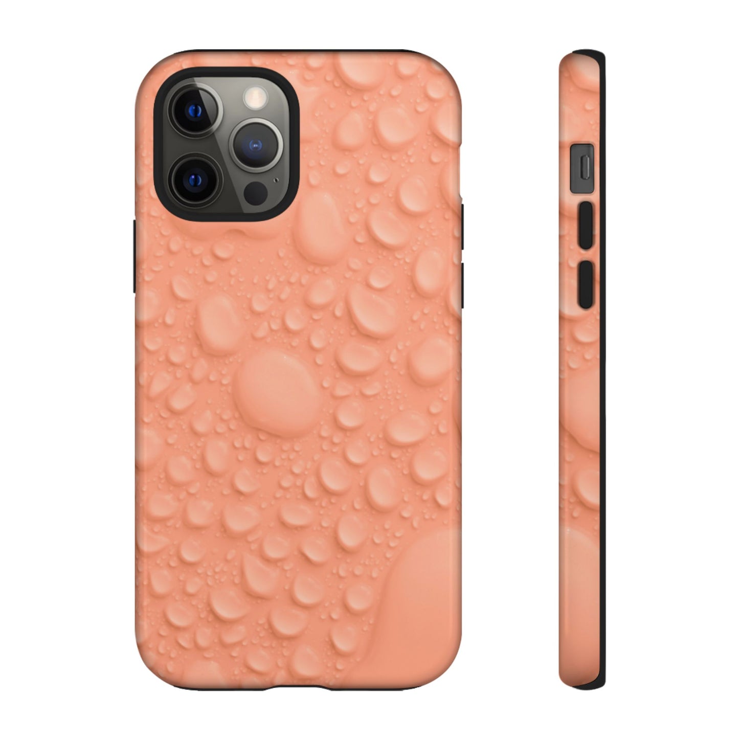 Protective Phone Case – Apricot Rain