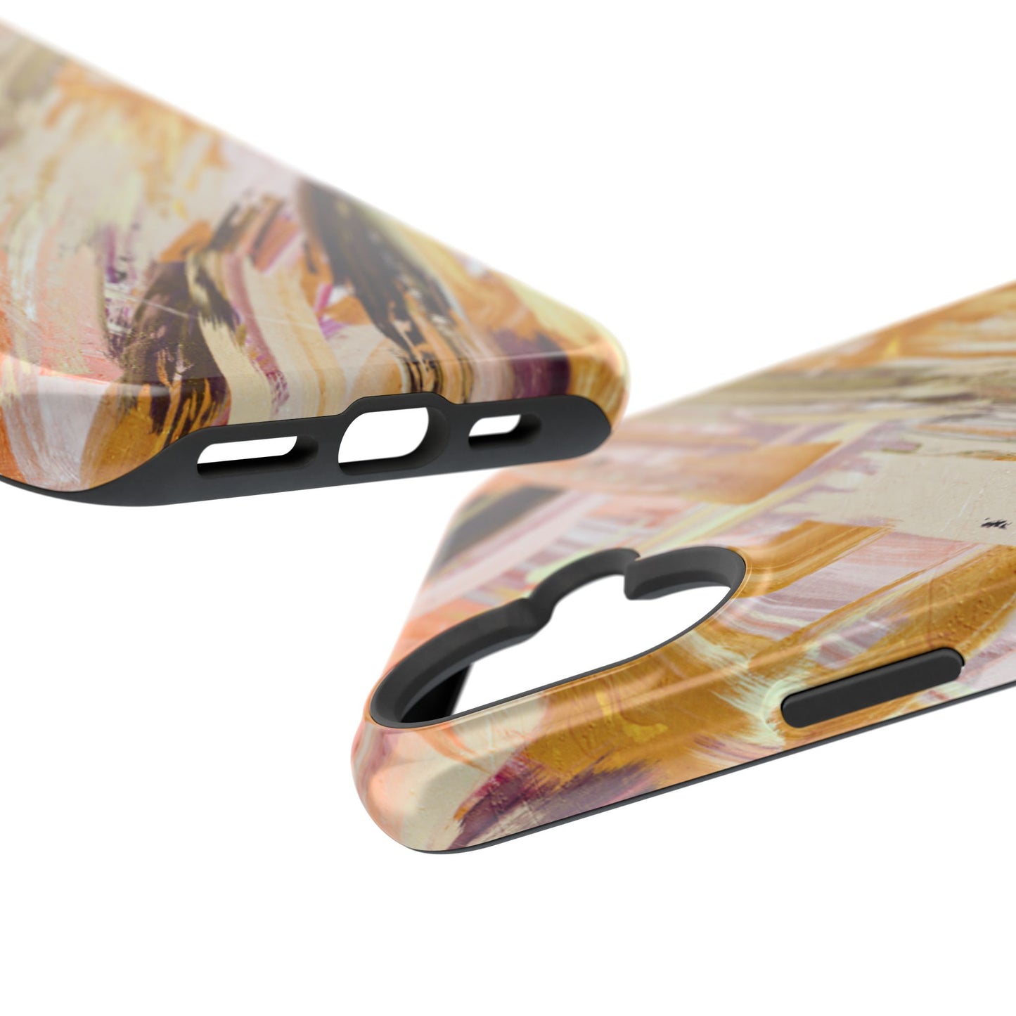Impact-Resistant Phone Case – Brush & Bronze
