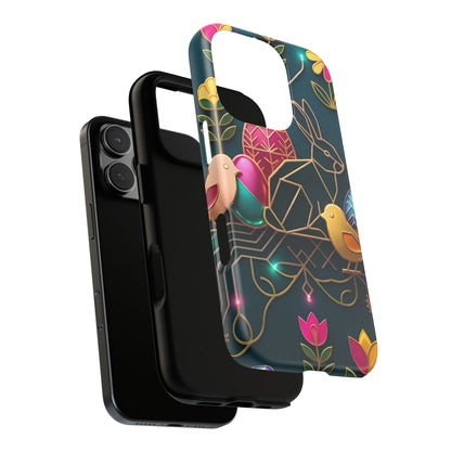 Protective Phone Case – Jeweled Garden