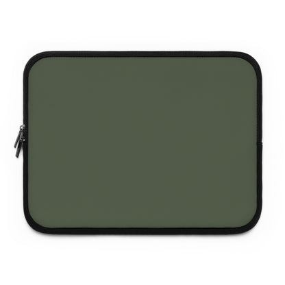 Neoprene Laptop Sleeve – Cabin Green