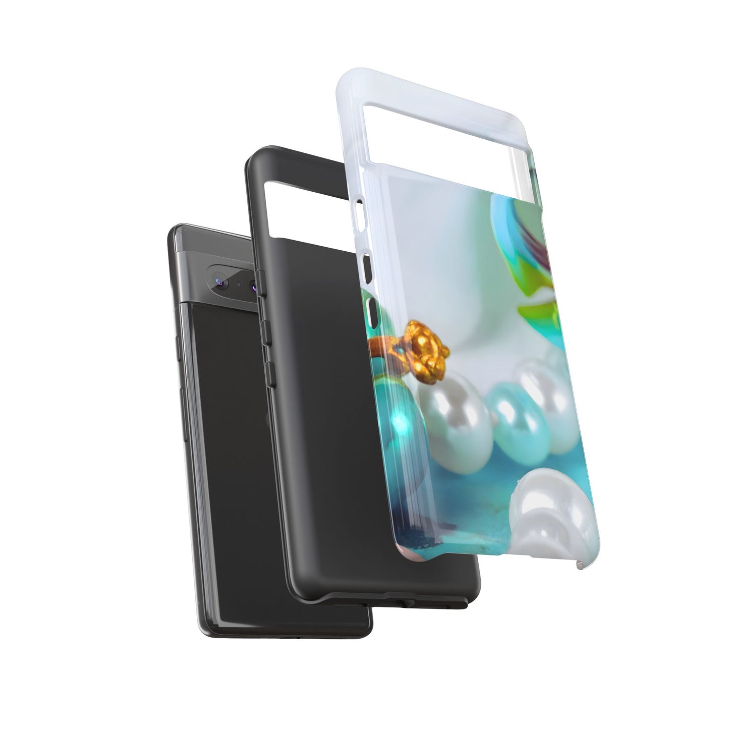 Protective Phone Case – Mermaid's Pearl