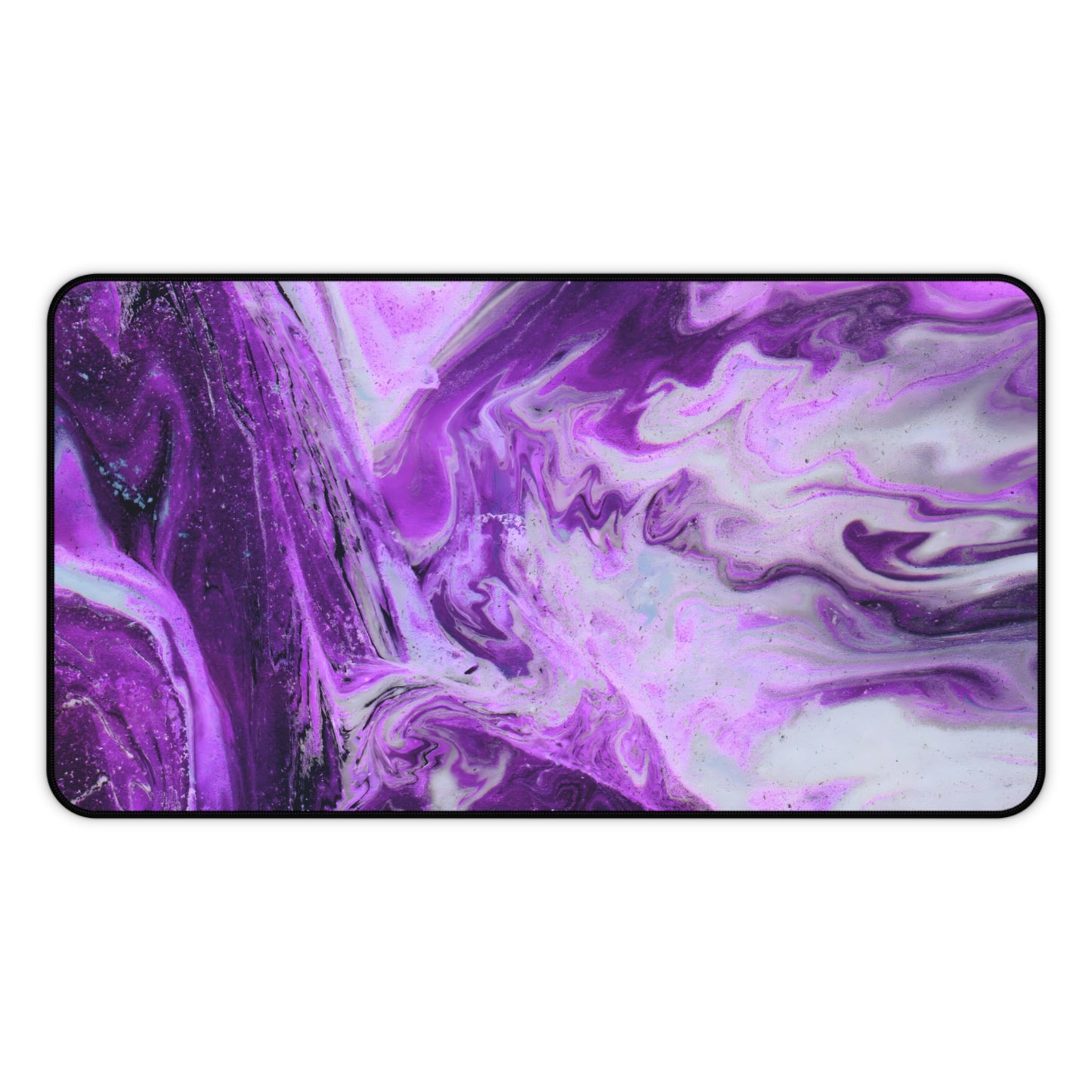 Neoprene Desk Mat – Midnight Amethyst