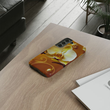 Protective Phone Case – Amber Orchid